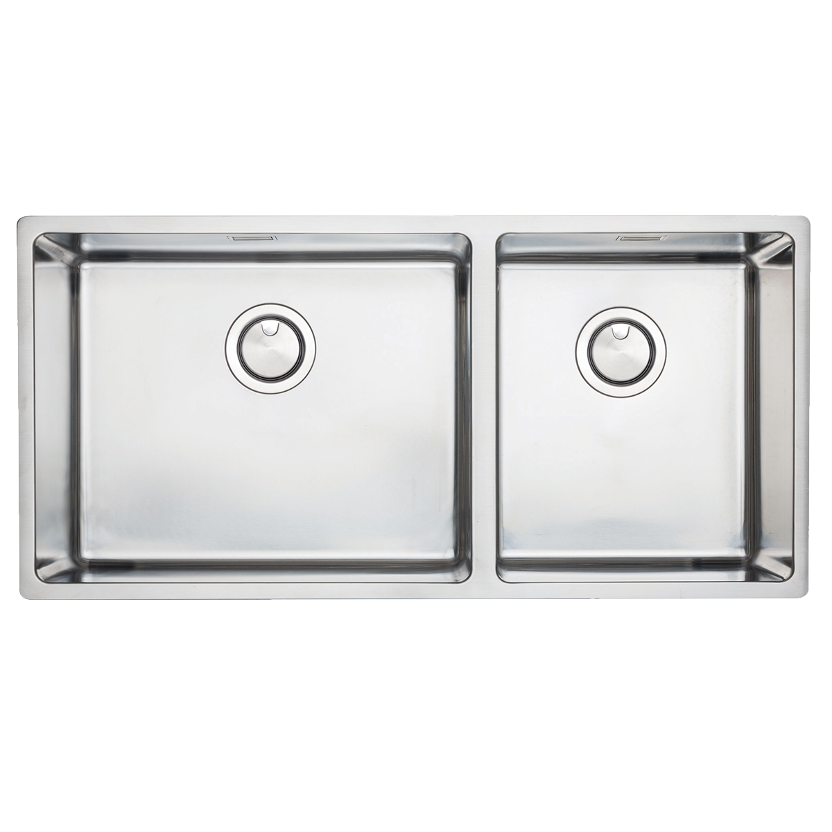 Barazza r15 Barazza R15 Double Bowl Kitchen Sinks