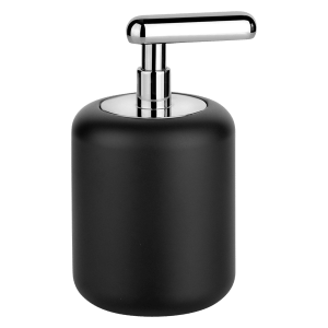 Gessi goccia Goccia Standing soap dispenser with black GRES glass. Accessories