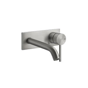 Gessi 316-flessa Flessa 316 Wall Mixer with Spout with Plate Wall & Basin Mixers