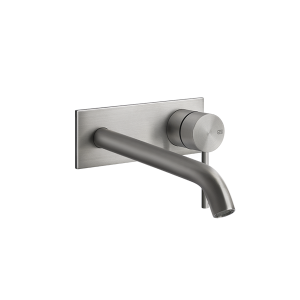 Gessi 316-flessa Flessa 316 Wall Mixer with Spout with Plate Wall & Basin Mixers