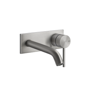 Gessi 316-cesello Cesello 316 Wall Mixer with Spout With Plate Wall & Basin Mixers