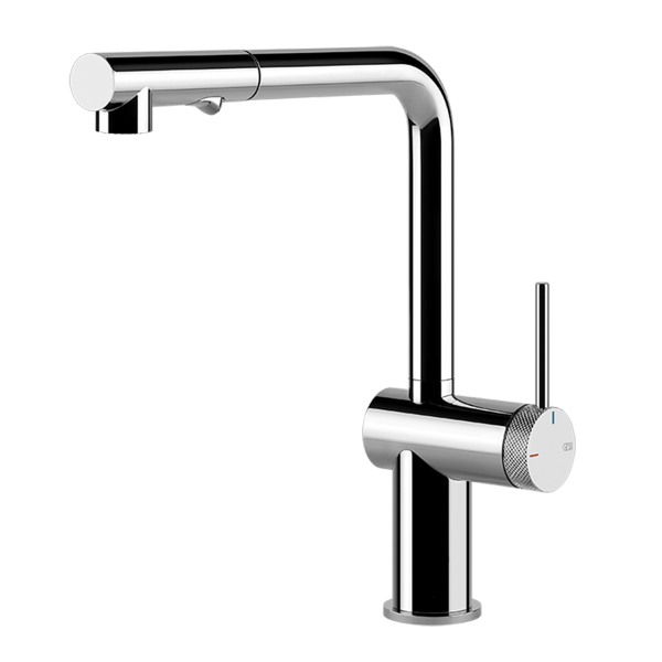 Gessi inedito Inedito Pull Out Dual Spray Function Kitchen Mixer Kitchen Taps & Mixers