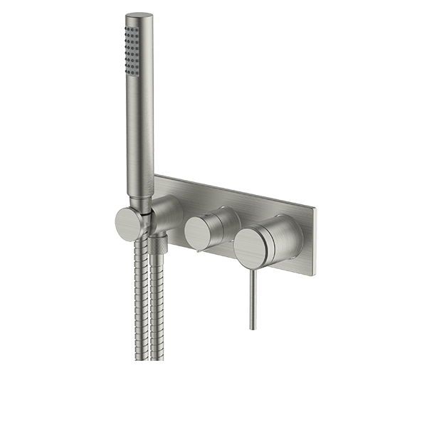 Poco 3 Hole Bath/Shower Mixer Set