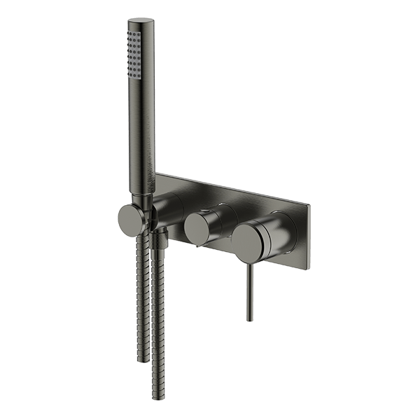 Poco 3 Hole Bath/Shower Mixer Set