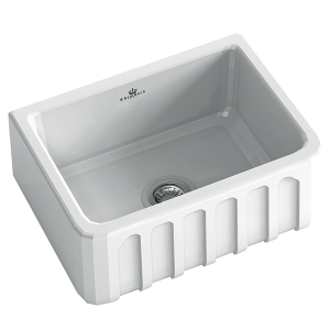 Chambord chambord-louis Chambord LOUIS Single Bowl Fireclay Kitchen Sinks