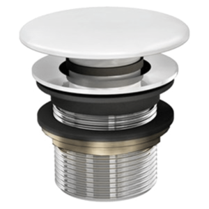 Abey clearwater-stone ClearStone Matt Bath Plug and Waste Freestanding Baths