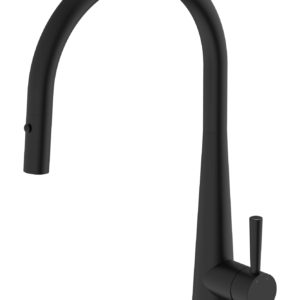 308 Gooseneck Pull Out  with Dual Spray Function Kitchen Mixer