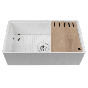 Chambord chambord-legrande Chambord LEGRANDE Single Bowl Reversible Fireclay Kitchen Sinks