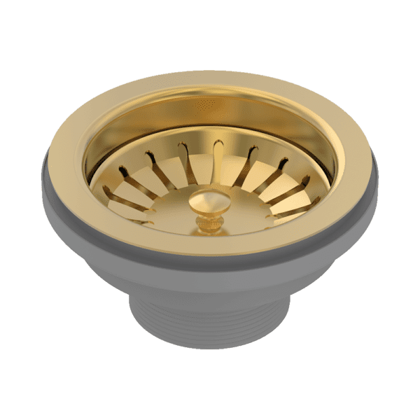 Abey abey-abey Plug & Waste 90x50mm Eureka Gold Sink Accessories