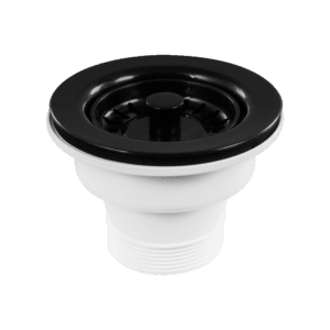 Abey abey-abey Plug & Waste 90x50mm Black Sink Accessories