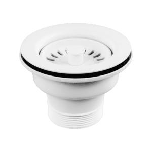 Abey abey-abey Plug & Waste 90x50mm White Sink Accessories