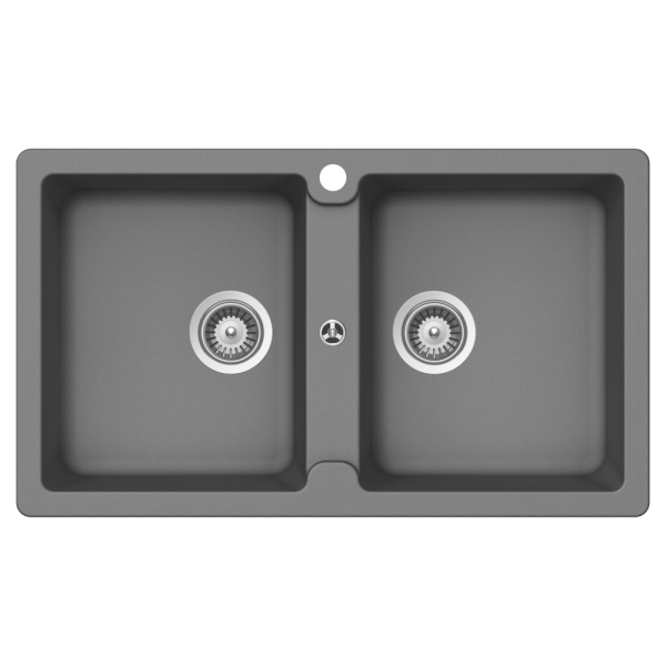Schock typos Schock Typos Double Bowl 1TH Croma Kitchen Sinks