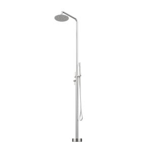 Gareth Ashton gareth-ashton-316 316 Marine Grade Stainless Steel Freestanding Round Shower Head (250mm) & Handshower Showers