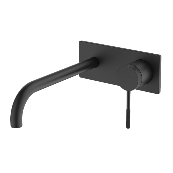 Poco Knurled Wall Basin/Bath Set 220mm