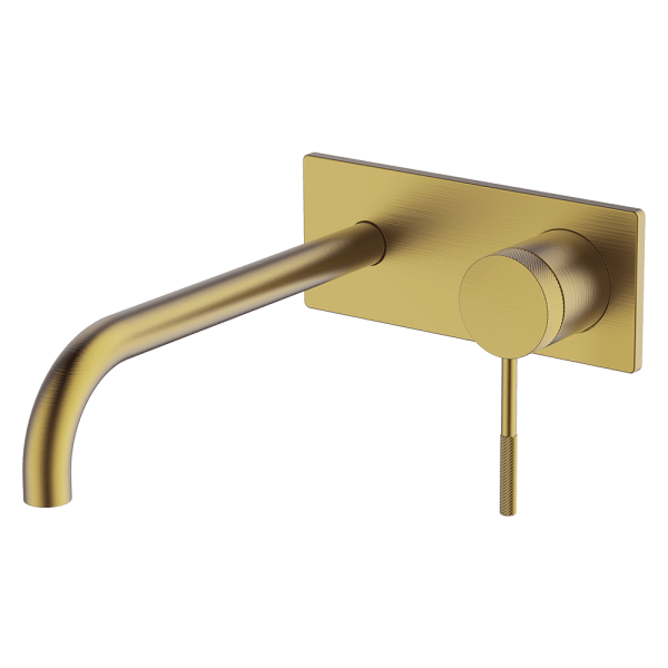Poco Knurled Wall Basin/Bath Set 220mm