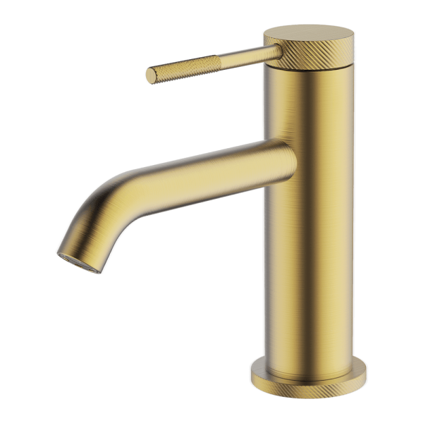 Poco Knurled Basin Mixer