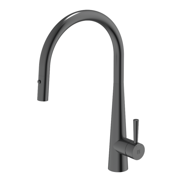 305 Gooseneck Pull Out  with Dual Spray Function Kitchen Mixer