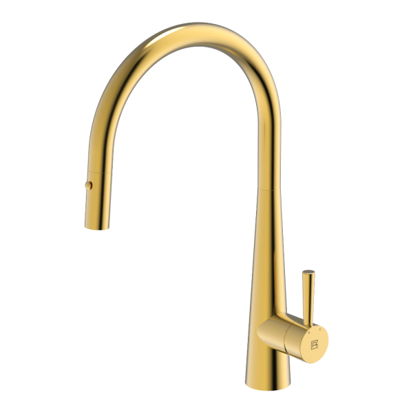 307 Gooseneck Pull Out  with Dual Spray Function Kitchen Mixer