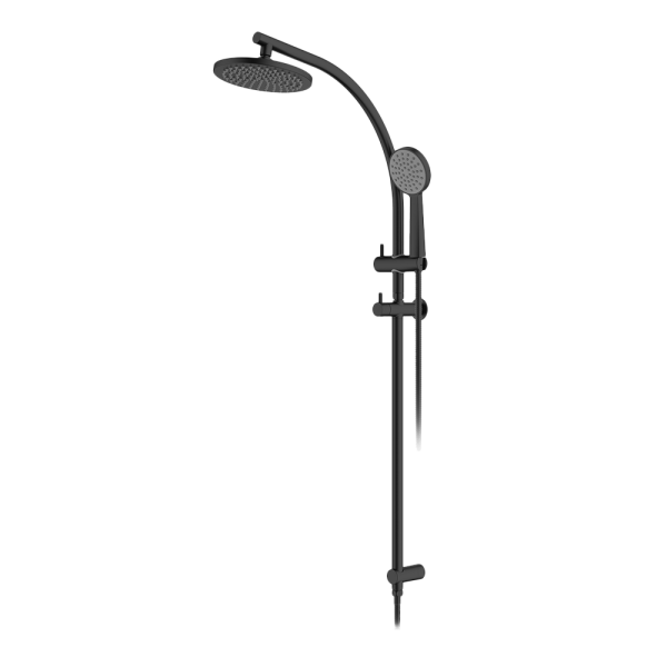 Gareth Ashton showers-on-rail Curve Rail and Hand Shower Ensemble Showers