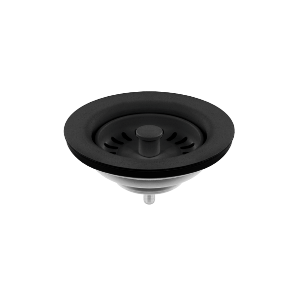 Abey abey-abey Strainer & Flange Matt Black Sink Accessories