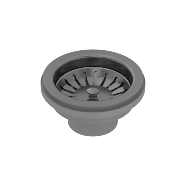 Abey abey-abey Plug & Waste 90x50mm Black Pearl Sink Accessories