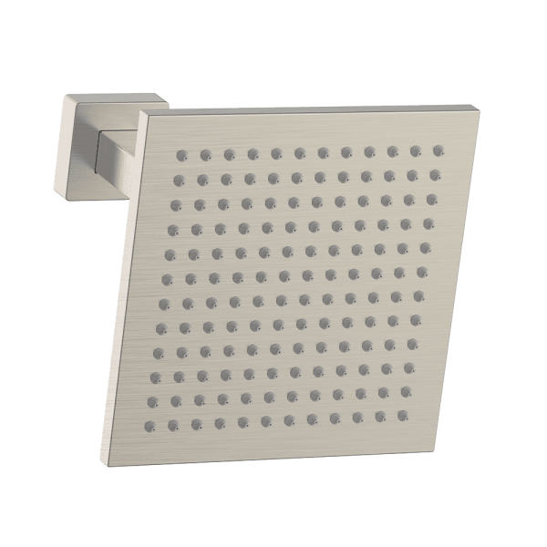 Brass Square Vertical Shower 200mm Drop