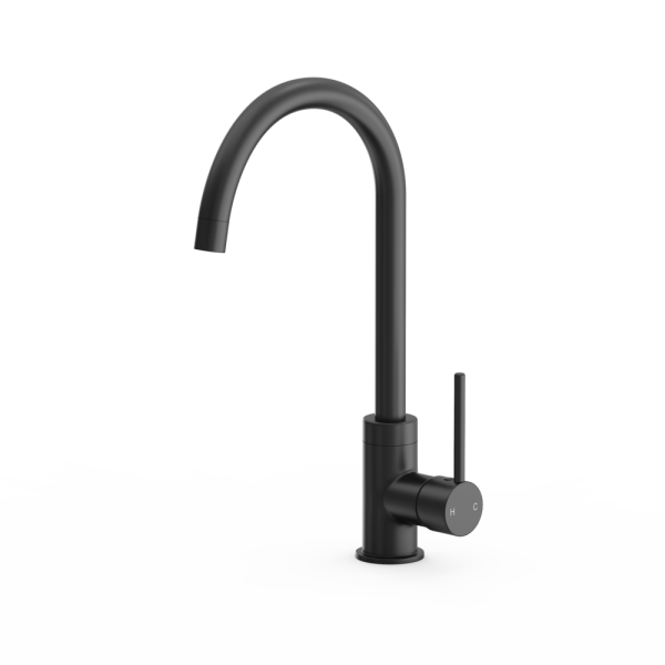 Abey Builders abey-build Abey Builders Gooseneck Kitchen Mixer Kitchen Taps & Mixers