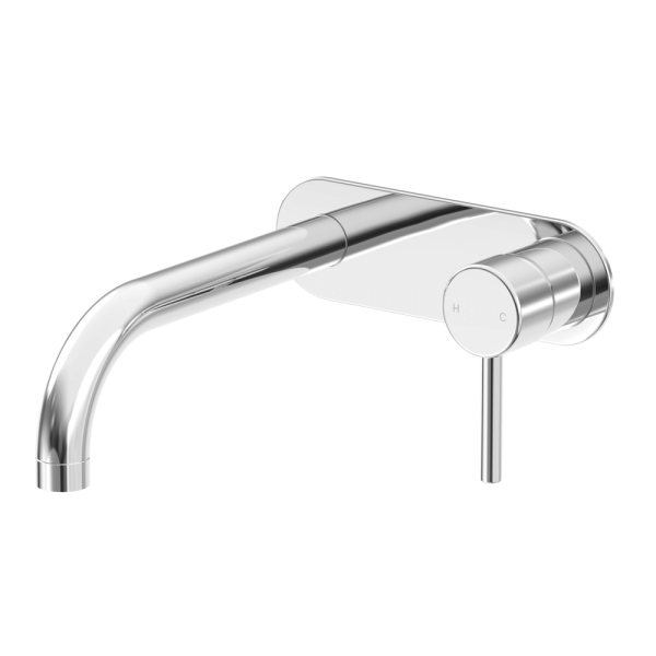 Abey Builders lucia-build Lucia Builders Wall Basin/Bath Set 200mm Wall & Basin Mixers