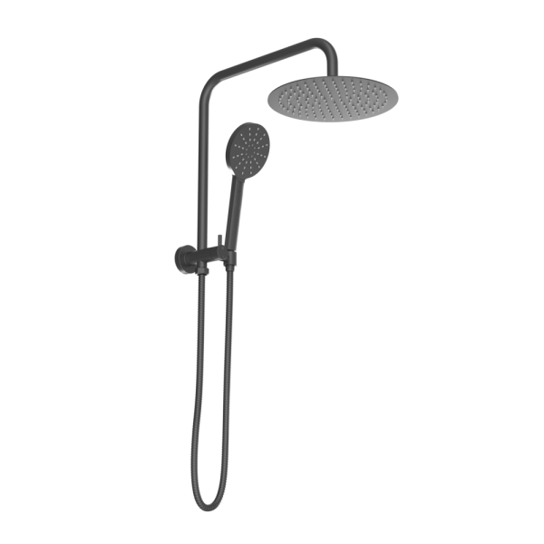 Abey Builders abey-build Abey Builders 304 Stainless Steel Mini Dual Shower Set 250mm Shower Head 3 Function Handheld Showers