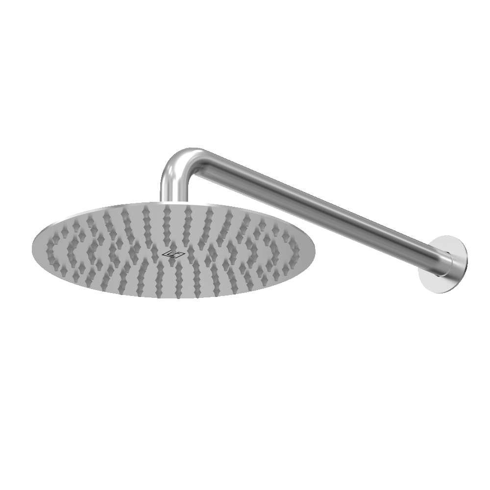 Abey abey-316 316 Marine Grade Stainless Steel Round Shower Head (250mm) Showers