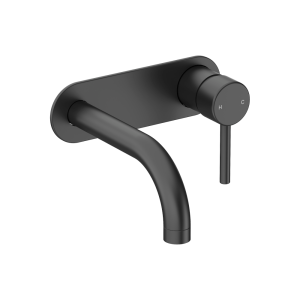 Abey Builders external-internal Lucia Builders Wall Mixer with Spout External Only 165mm Wall & Basin Mixers