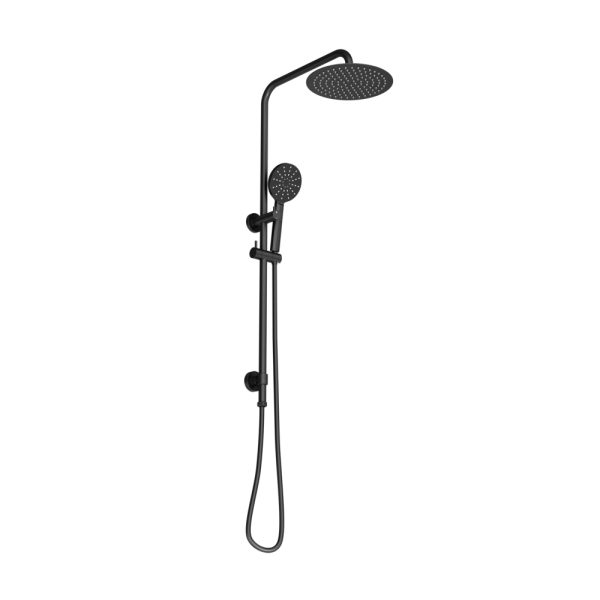 Abey Builders abey-build-shower Abey Builders  Dual Shower Set 250mm Rain Head 3 Function Handheld Showers