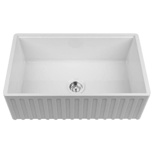 Chambord chambord-legrande Chambord LEGRANDE Large Bowl Reversible Fireclay Kitchen Sinks