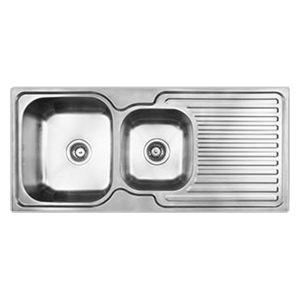 Abey abey-entry Entry 1 & 3/4 Left Hand Bowl Kitchen Sinks