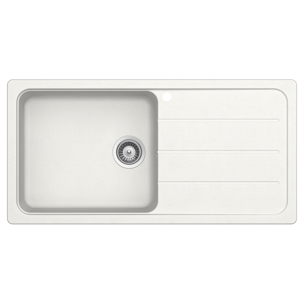 Schock formhaus Schock Formhaus Left Hand Bowl & Drainer 1TH Alpina Kitchen Sinks