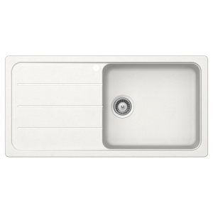 Schock formhaus Schock Formhaus Right Hand Bowl & Drainer 1TH Alpina Kitchen Sinks