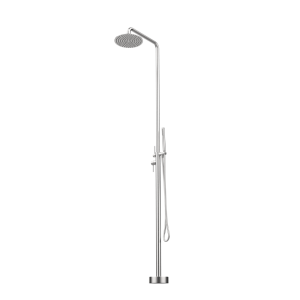 Gareth Ashton gareth-ashton-316 316 Marine Grade Stainless Steel Freestanding Round Shower Head (250mm) & Handshower Showers