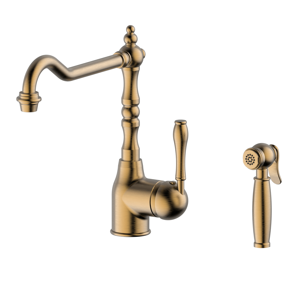 Provincial Kitchen Mixer with Side Spray