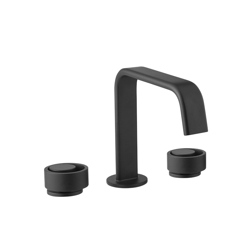 Piazza 3 Piece Basin Mixer - Square - Image 2