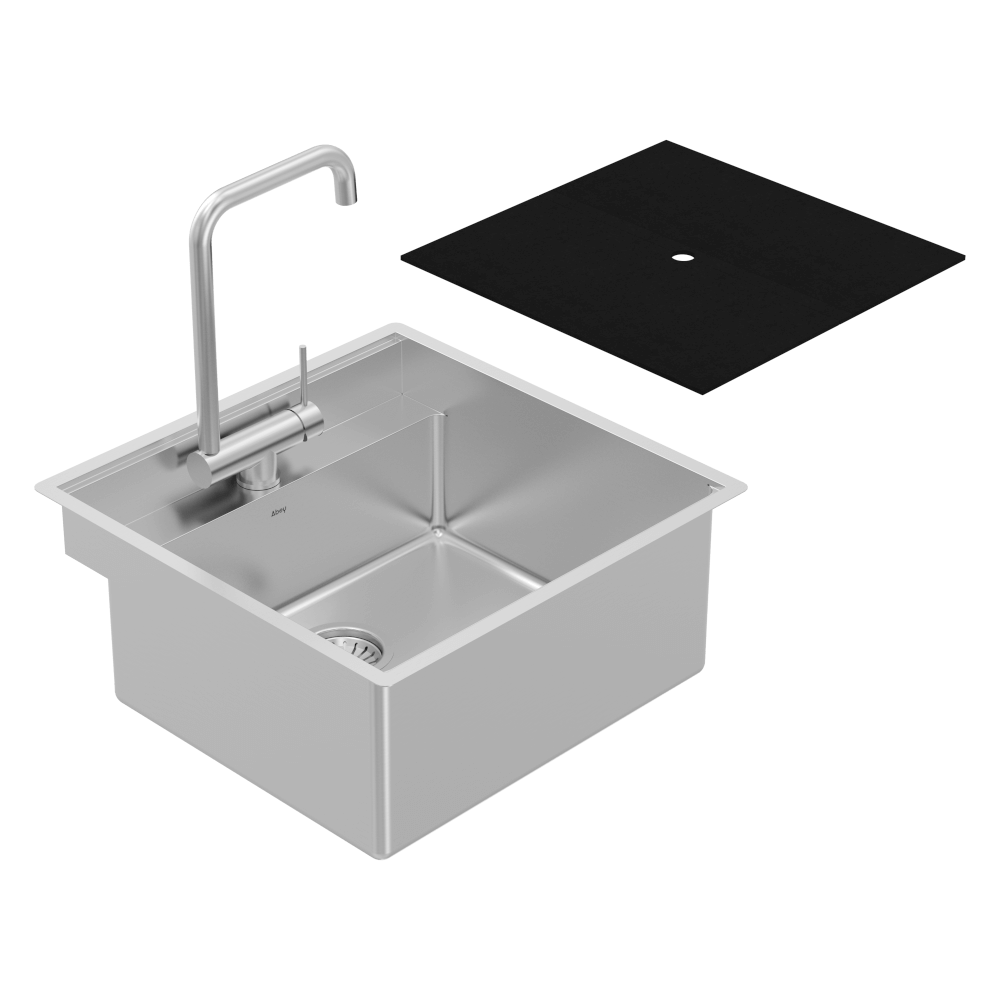 Abey alfresco Alfresco Covered Sink & Foldable Kitchen Tap Pack Kitchen Sinks