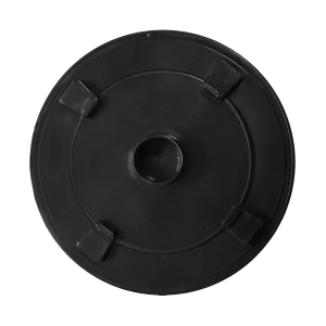 Abey abey-abey Kitchen Sink Waste Cover - Matt Black Sink Accessories