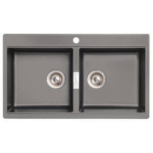 Schock horizont Schock Stone Double 1TH Bowl Kitchen Sinks