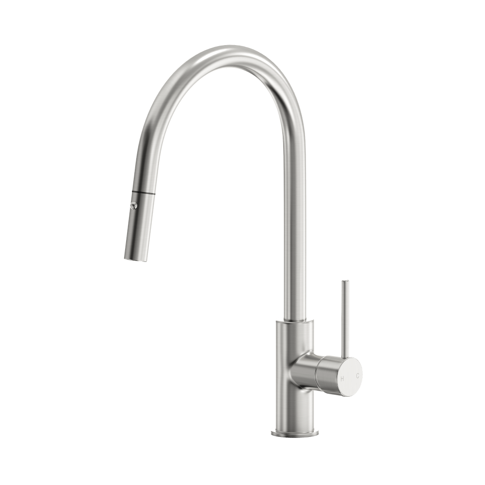 Abey Builders Pull Out Gooseneck Kitchen Mixer - Image 3