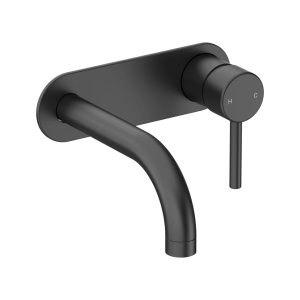 Abey Builders external-internal Lucia Builders Wall Mixer with Spout External Only 165mm Wall & Basin Mixers