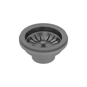 Abey abey-abey Plug & Waste 90x50mm Black Pearl Sink Accessories