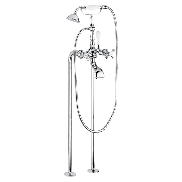 Armando Vicario provincial Provincial Floor Mounted Bath Filler Wall & Basin Mixers