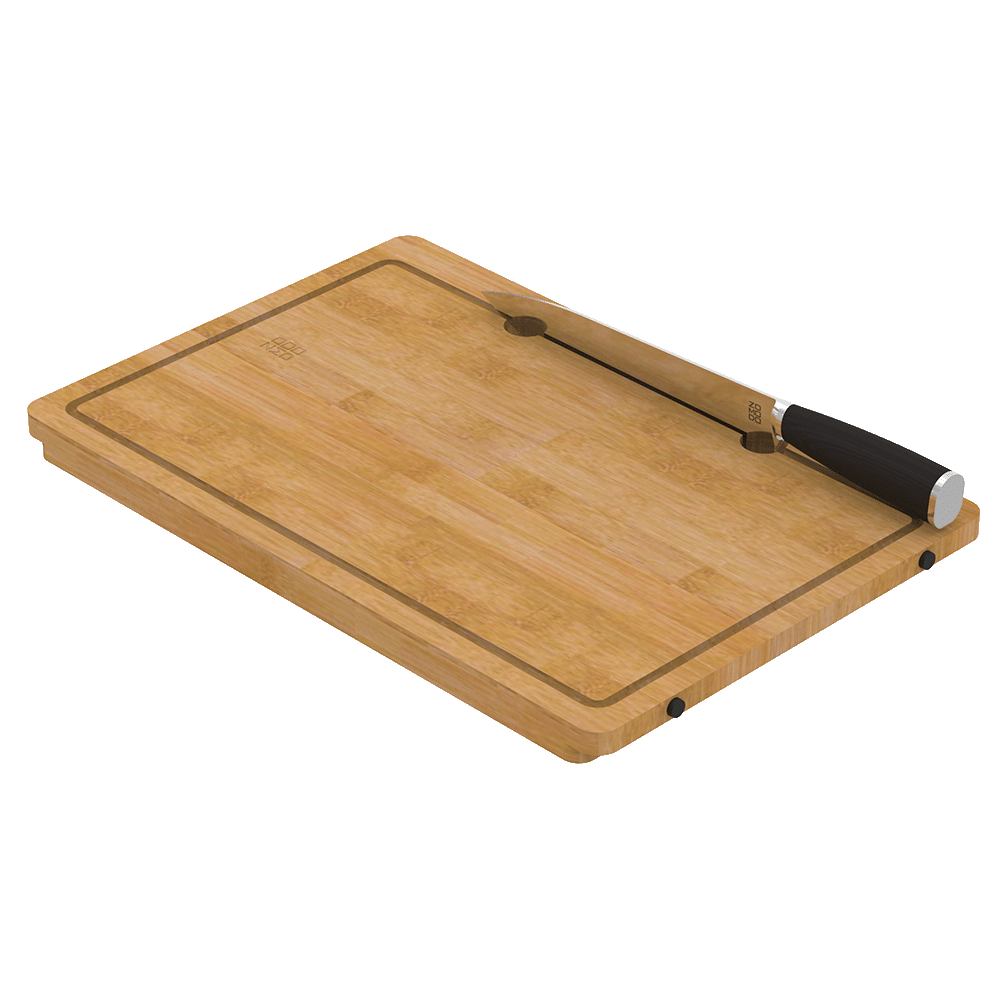 Abey Boutique abey-baccess Boutique Bamboo Cutting Board Set Sink Accessories