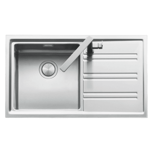 Barazza barazza-easy Easy Single Bowl & Left Hand Bowl & Drainer Kitchen Sinks
