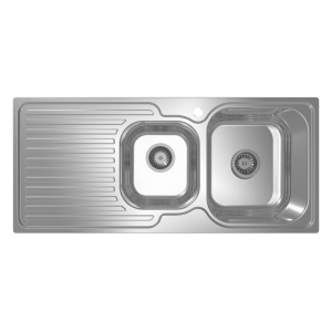 Abey abey-entry Entry 1 & 3/4 Right Hand Bowl Kitchen Sinks