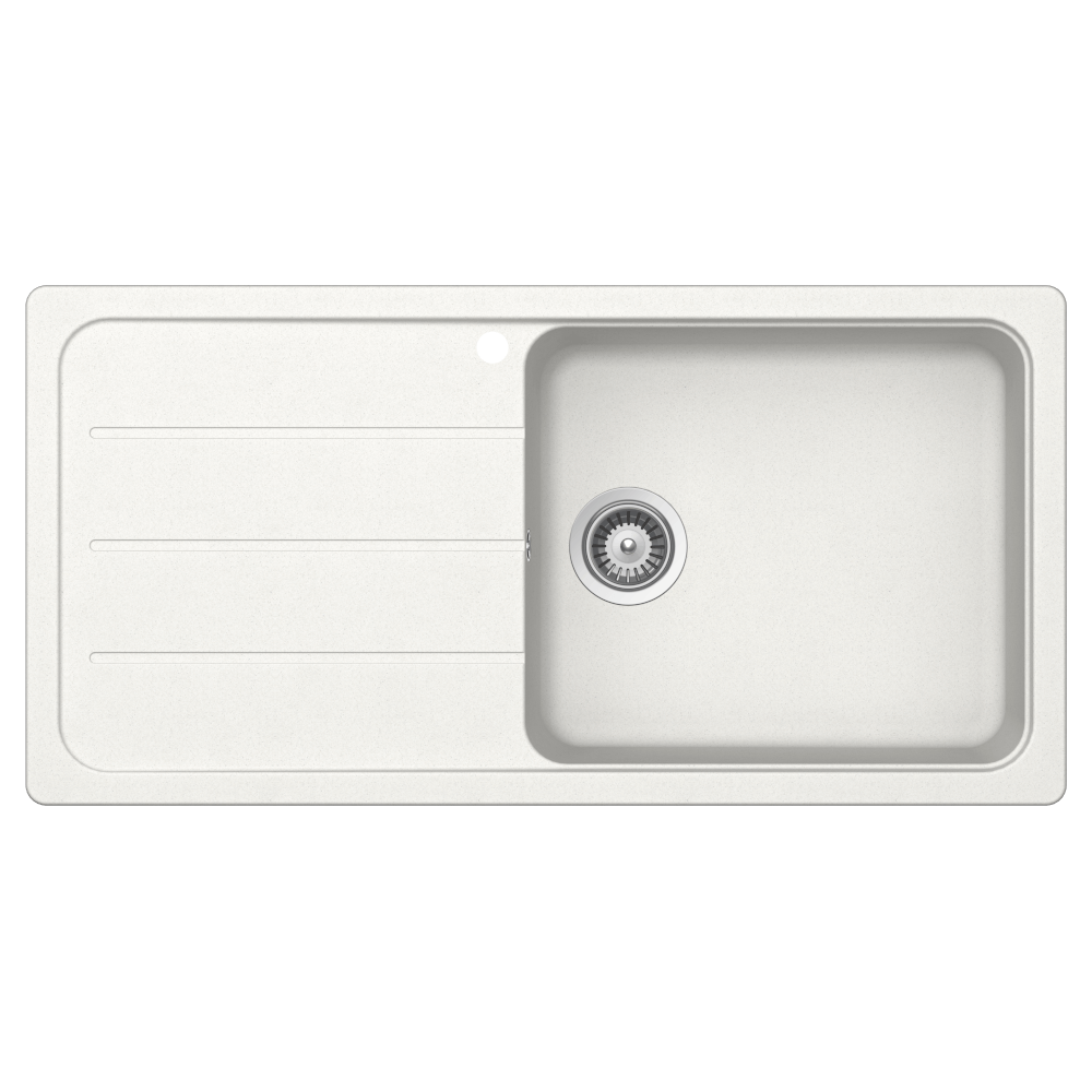 Schock formhaus Schock Formhaus Right Hand Bowl & Drainer 1TH Alpina Kitchen Sinks